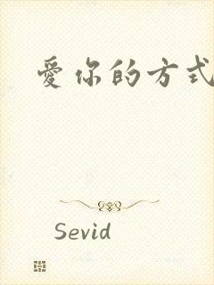 爱你的方式歌词