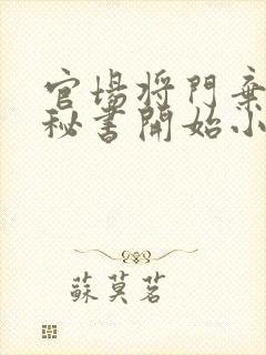 官场将门弃孙从秘书开始小说