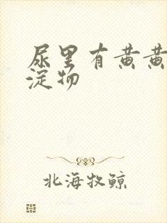 尿里有黄黄的沉淀物