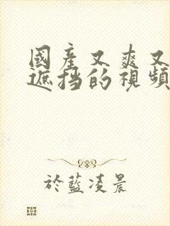 国产又爽又黄无遮挡的视频