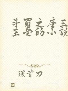 斗罗之唐三攻男主受的小说