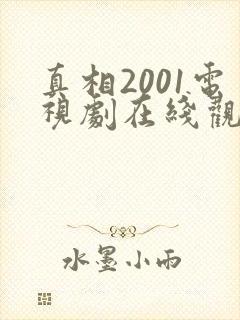 真相2001电视剧在线观看完整版免费