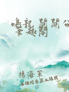 鸣龙 关关公子 笔趣阁