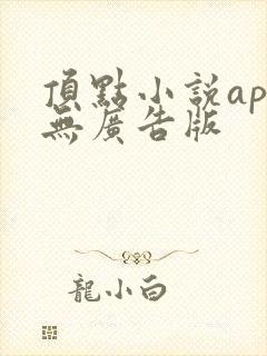 顶点小说app无广告版