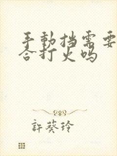 手动挡需要踩离合打火吗