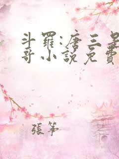 斗罗:唐三是我哥小说免费阅读