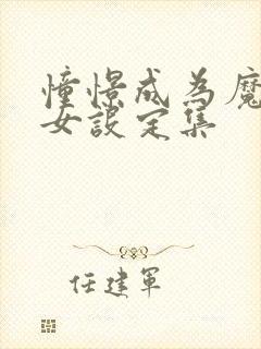 憧憬成为魔法少女设定集