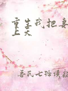 重生我把妻女宠上天