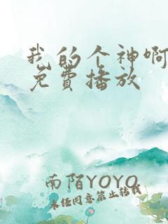 我的个神啊国语免费播放