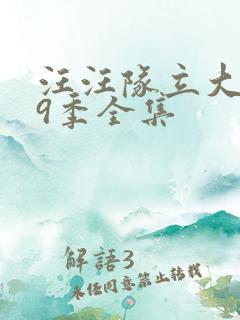 汪汪队立大功第9季全集