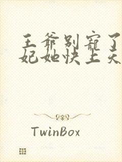 王爷别宠了,王妃她快上天了