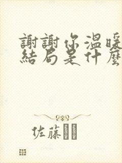 谢谢你温暖我大结局是什么