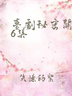 台剧秘密关系第6集