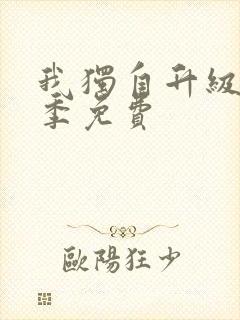 我独自升级第三季免费