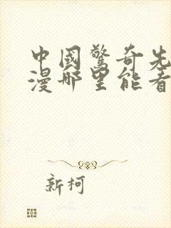 中国惊奇先生动漫哪里能看