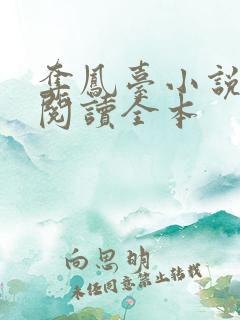 夺凤台小说免费阅读全本