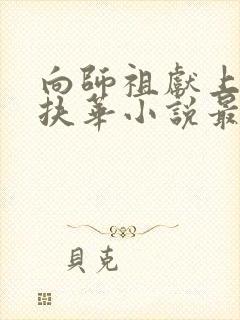 向师祖献上咸鱼扶华小说最新篇章