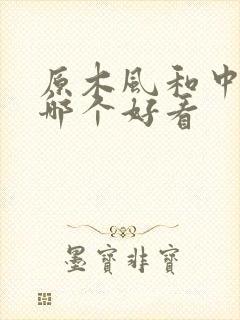 原木风和中古风哪个好看