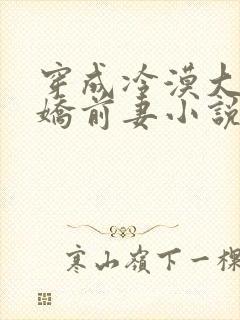 穿成冷漠大佬的娇前妻小说免费阅读