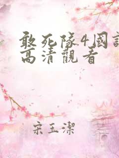 敢死队4国语版高清观看