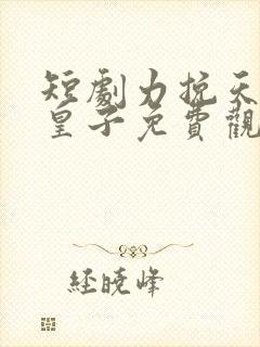 短剧力挽天倾六皇子免费观看