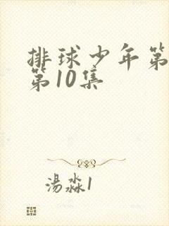 排球少年第三季第10集