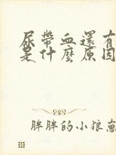 尿带血还有血块是什么原因