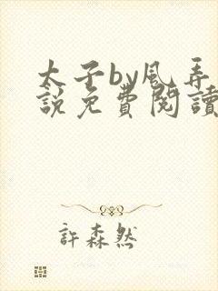 太子by风弄小说免费阅读笔趣阁