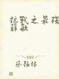 抗战之最强军神薛敏