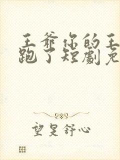 王爷你的王妃又跑了短剧免费观看全集