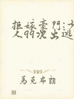 拒嫁豪门:少夫人99次出逃小说