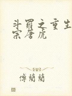 斗罗之重生昊天宗唐虎