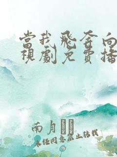 当我飞奔向你电视剧免费播放高清在线观看