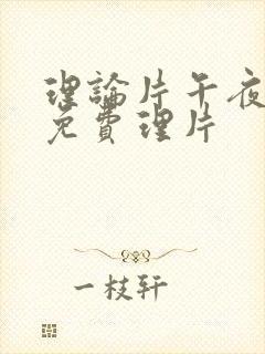 理论片午夜伦夜免费理片