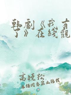 韩剧《我有爱人了》在线观看