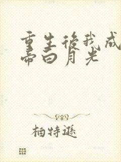 重生后我成了皇帝白月光