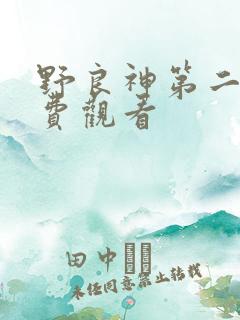 野良神第二季免费观看