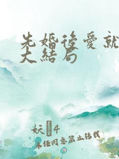 先婚后爱就她吧大结局