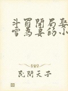 斗罗开局娶千仞雪为妻的小说