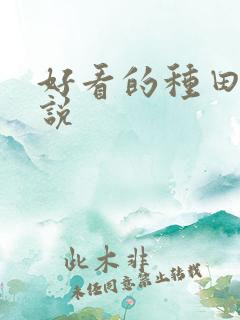 好看的种田类小说