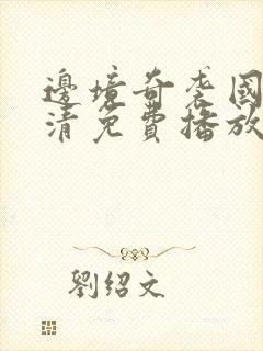 边境奇袭国语高清免费播放