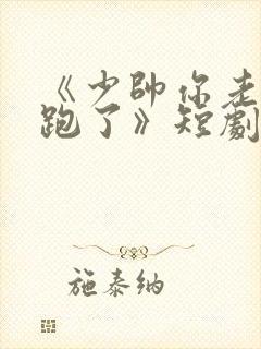 《少帅你老婆又跑了》短剧