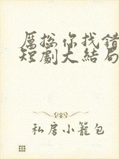 厉总你找错人了短剧大结局