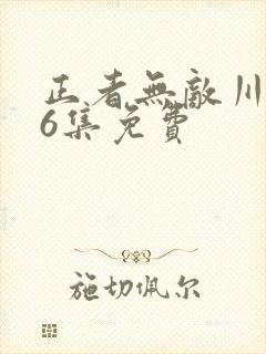 正者无敌川军36集免费