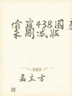 偷窥438国产未删减版