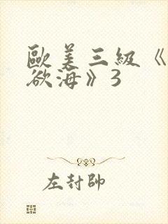 欧美三级《纵情欲海》3