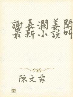 谢长澜姜闻缨的最新小说叫什么名字