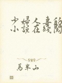 少妇人妻的欲望小说在线阅读