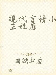 现代言情小说男主姓历