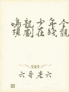 鸣龙少年全集电视剧在线观看免费